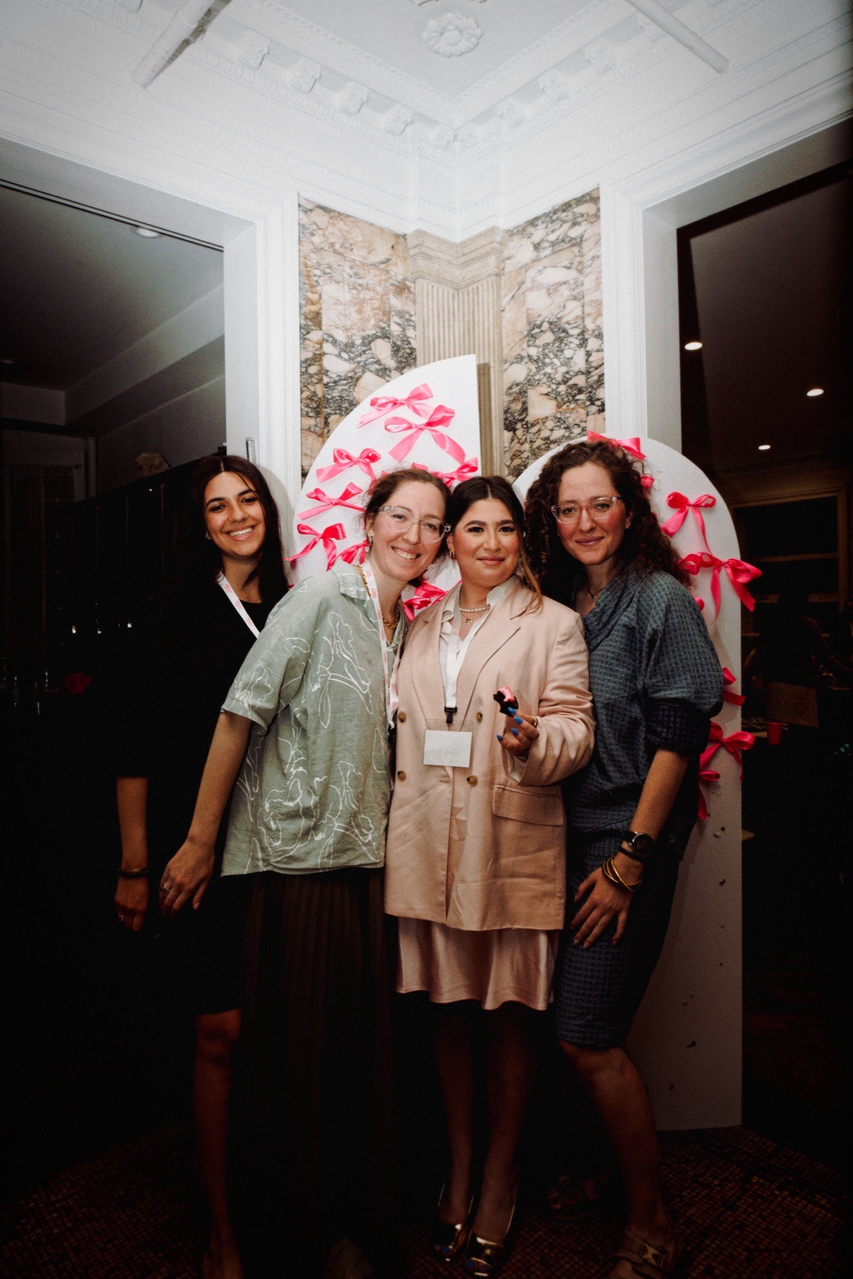Members gathering together at the event